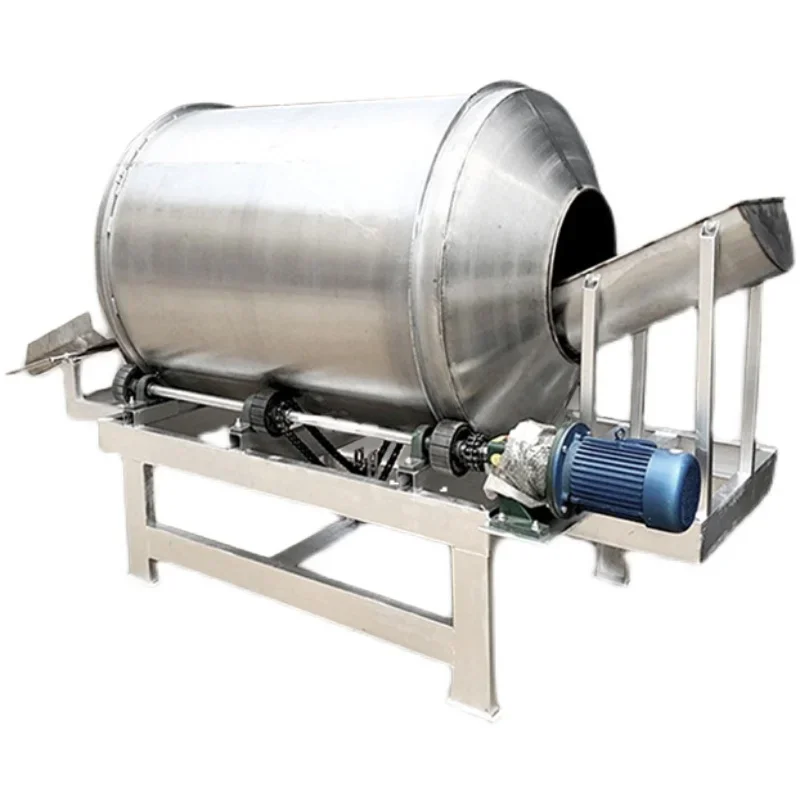 

Drum Mixer Industrial Stainless Steel Large Food Grade Commercial Powder Feed