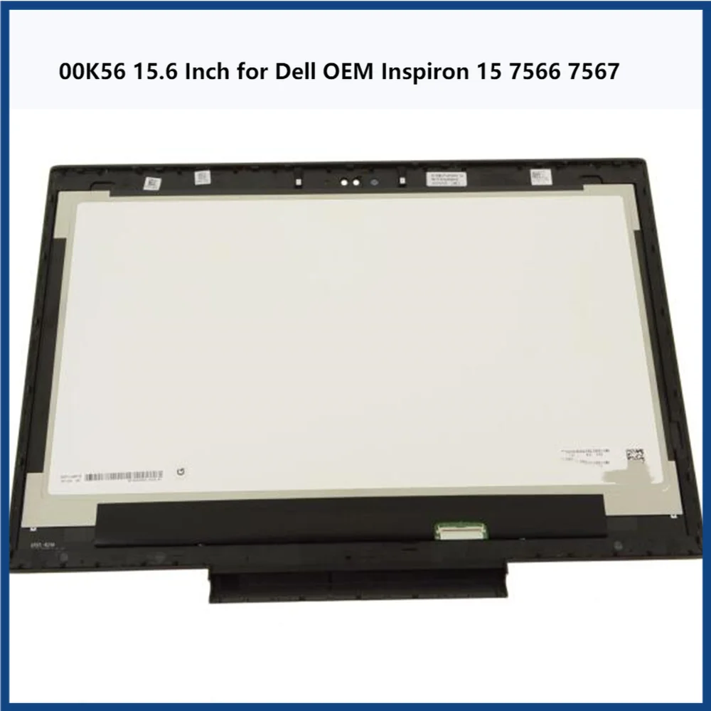 

00K56 15.6 Inch for Dell OEM Inspiron 15 7566 7567 LCD Touch Screen Assembly Laptop Panel FHD 1920x1080