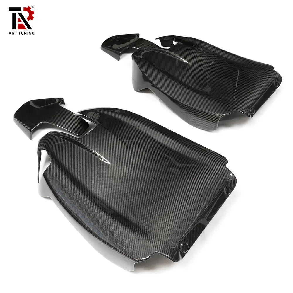 High Quality Dry Carbon Fiber Seat Back Covers 4PCS Set for BMW G80 M3 G82 M4 G83 G87 M2 F91 F92 M8 2021+ Stick on OEM Style