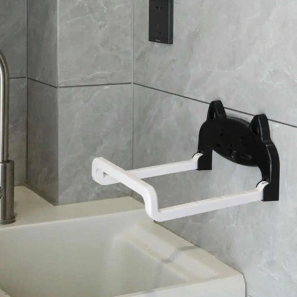 Wash Basin Holder 1 Set Sturdy Punch-free Simple Installation  Space Saving Wash Basin Holder Home Accessory