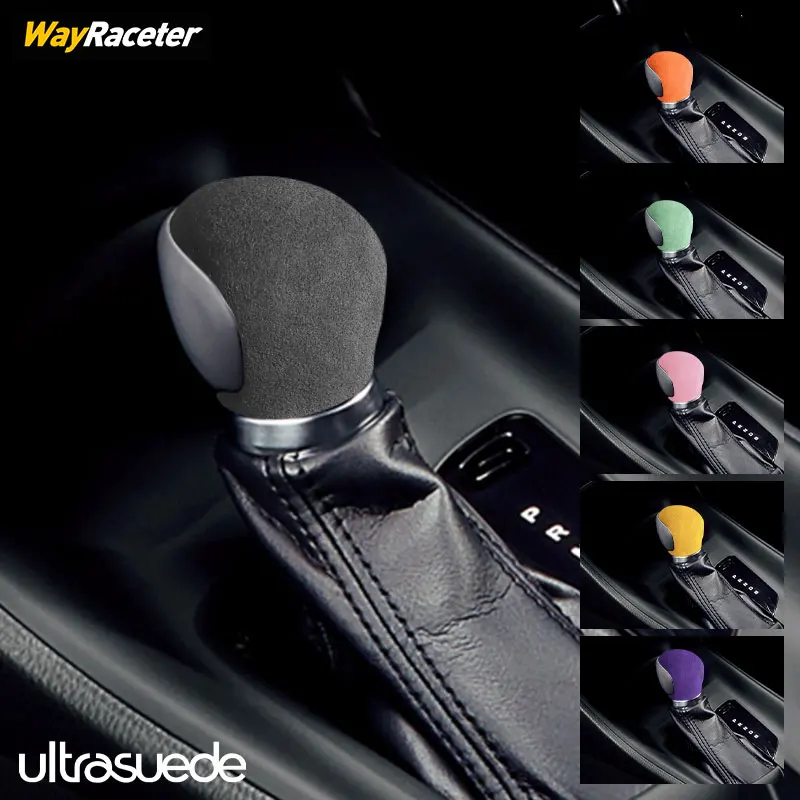 

Замшевая накладка на рукоятку рычага переключения передач Ultrasuede, отделка крышки для Toyota CHR C-HR AX10 AX50 2017 2018 2019 2020 2022 2023, аксессуары