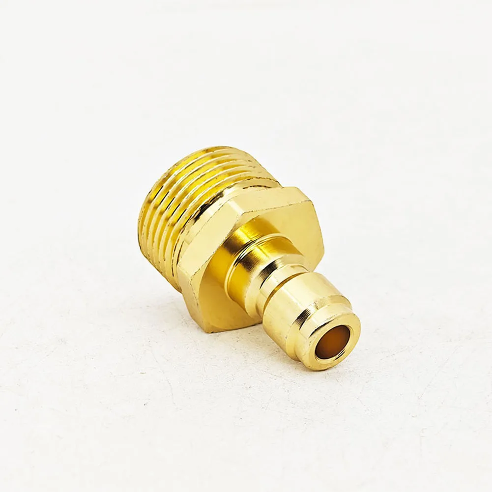 Ball Bearing Adapter Quick Connector For Car Washing Gold Versatile Cleaning Machine Accessory Accessory High-strength Aluminum