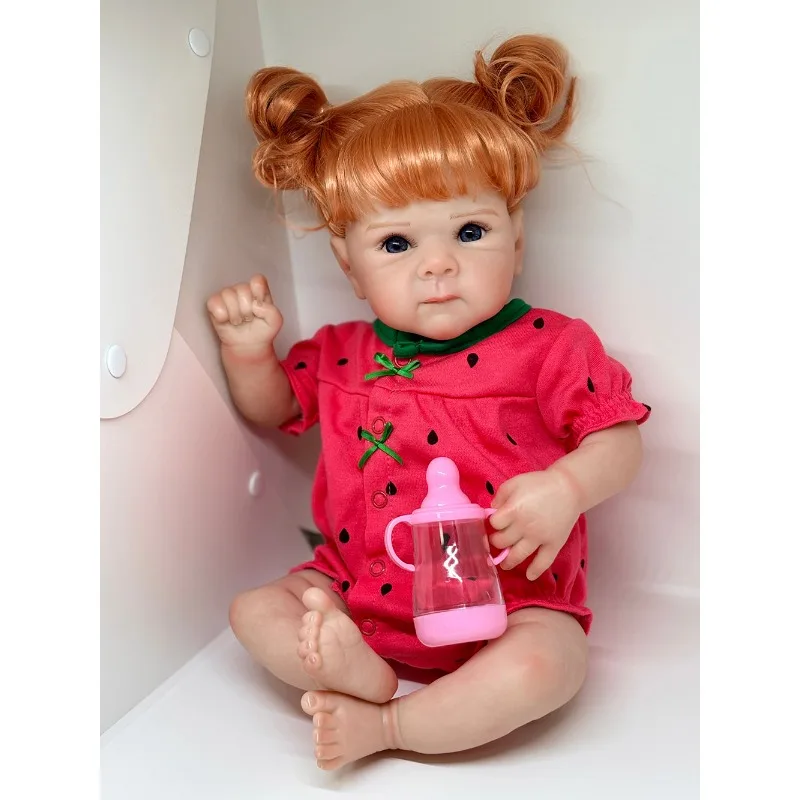 45cm Bettie Reborn Newborn Doll Soft Touch Cotton Baby Layers Painting 3D Skin with Hand Rooted Hair