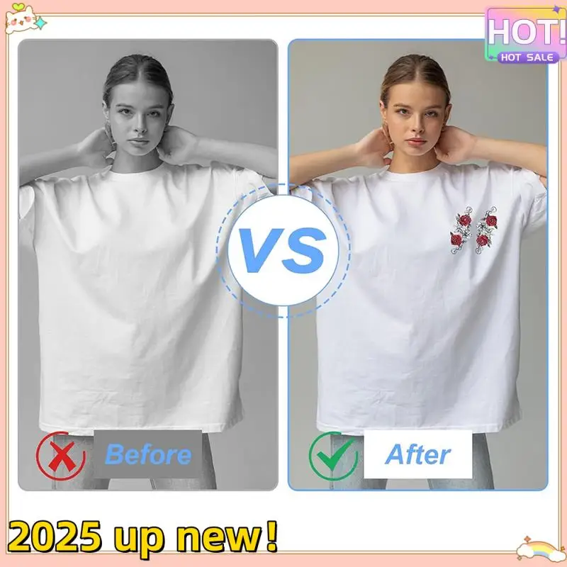 Classy-6 Sheets Of Sticky Water Soluble Embroidery Stabilizer, Dissolvable Printing Paper Wash For Printed Embroidery