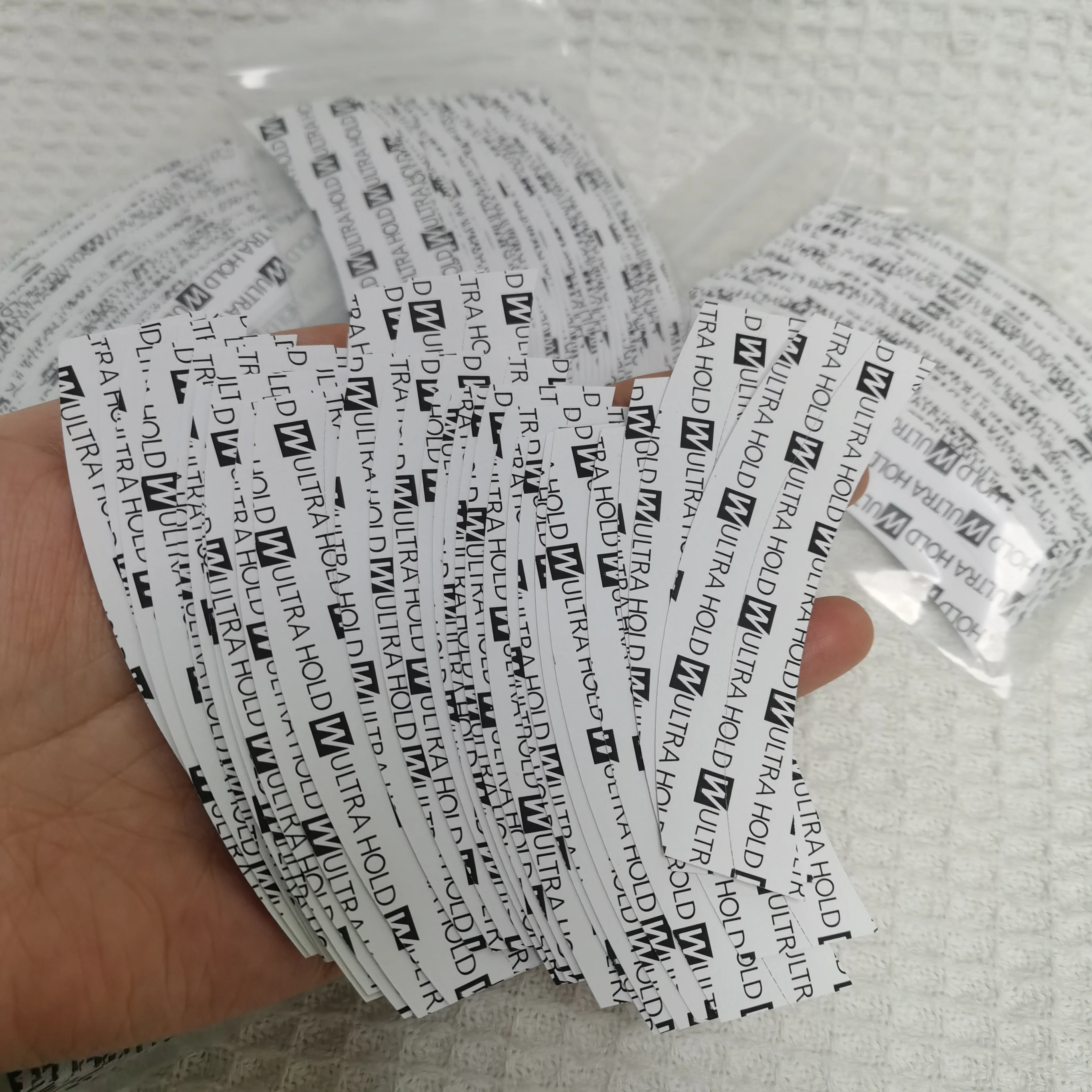 Commercio all'ingrosso 36 pz/lotto Bianco Ultra Hold Parrucca Double Sided Parrucca Del Merletto Nastro Per Parrucchino/Parrucca Del Merletto/Nastro Estensione Dei Capelli Nastro Adesivo