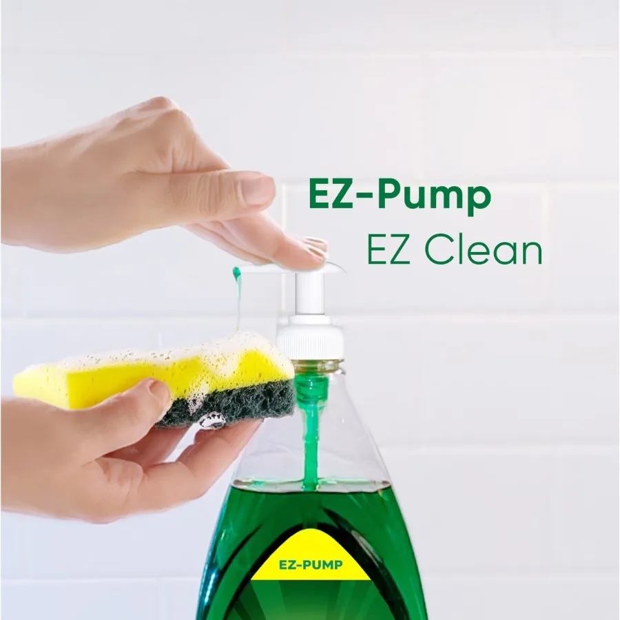 28 fl oz Fresh Ultra Pump Liquid Dish Soap, Pump‑Style Grease Removing Liquid Dishwashing Soap for Kitchen Household Use