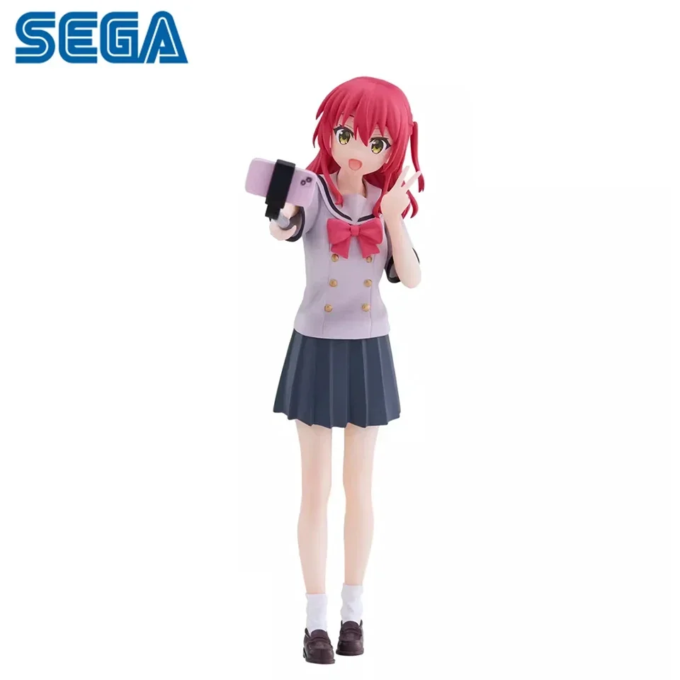 

In Stock Original SEGA Desktop X Decorate Collections Kita Ikuyo 16CM Anime Portrait Model Toy Collection Doll Gift