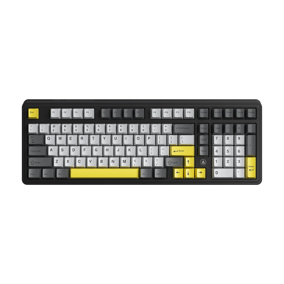 AJAZZ AK980 MAX Magnetische as bedrade gaming mechanische toetsenbord met 98 toetsen, hot-swappable nauwkeurigheid van 0,01 millimeter, scansnelheid 128K, return rate 8K, driverondersteuning