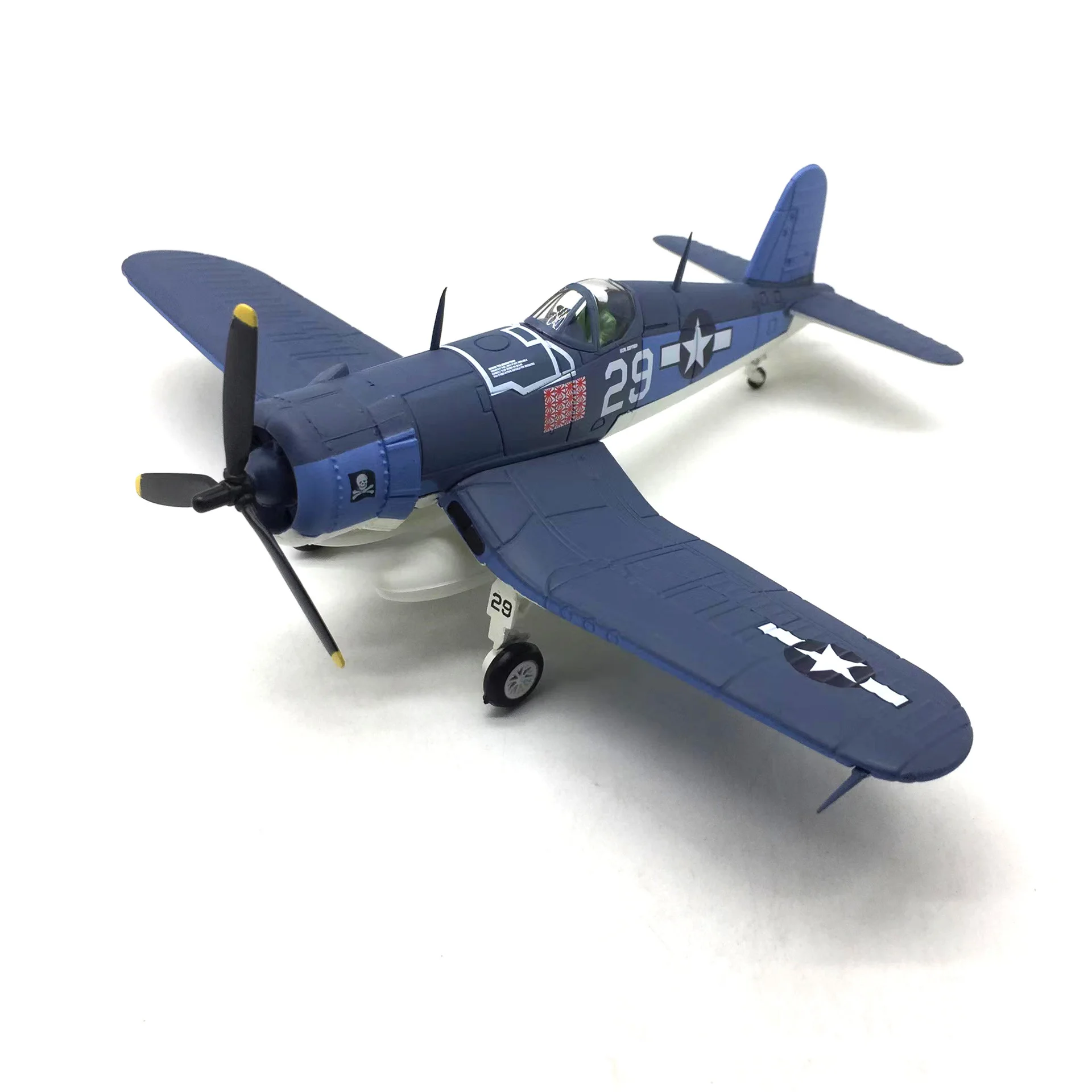 1/72 Scale U.S. Navy F4U Pirate Carrier-Based Land-Based Fighter Alloy Military Aircraft Model Finished Product Drop Home Decor