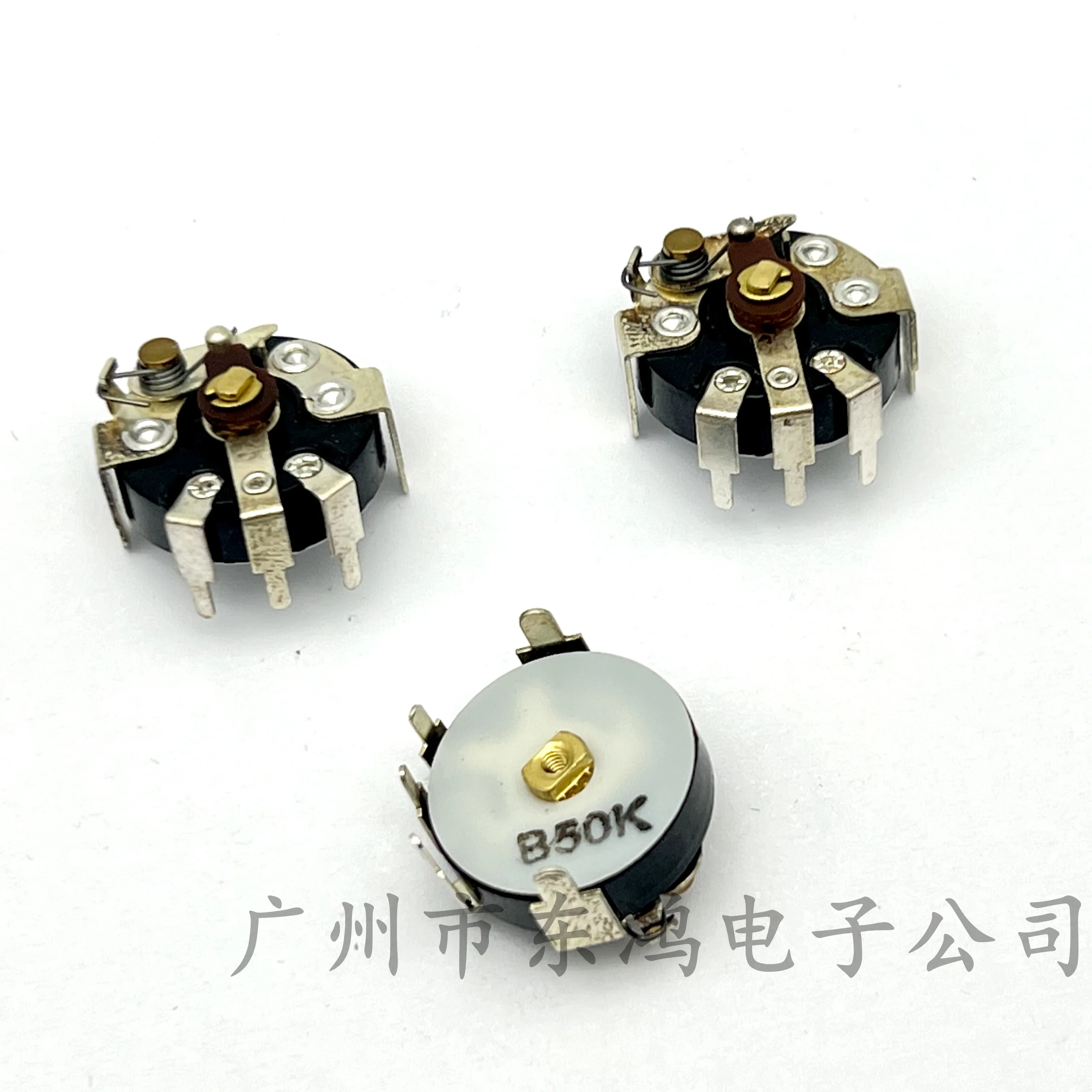 1 PCS bent foot with switch RV12MM B50K B503 power amplifier volume potentiometer