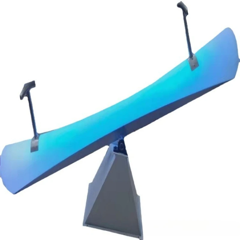 Park square outdoor seesaw, amusement seesaw LED scenic shopping mall interactive seesaw