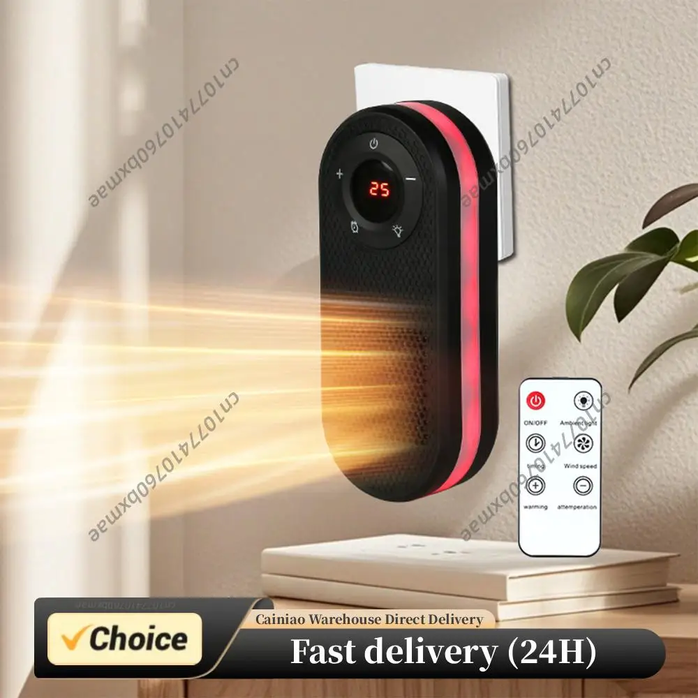 

Настенный обогреватель с таймером, компактный, быстрый нагрев, бесшумный, для путешествий, для стола, спальни, кабинета, офиса