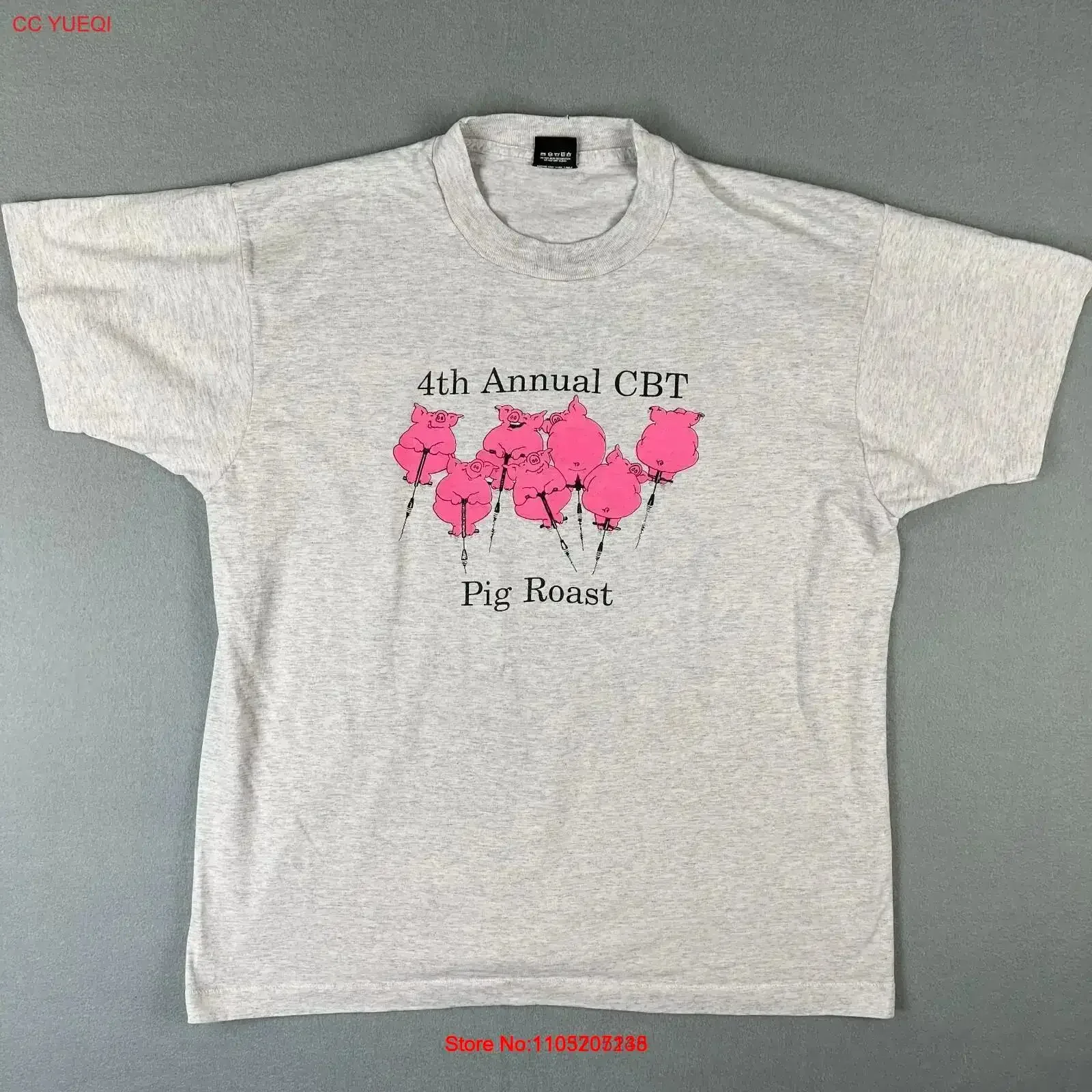 Vtg Pigs On Pogo St…