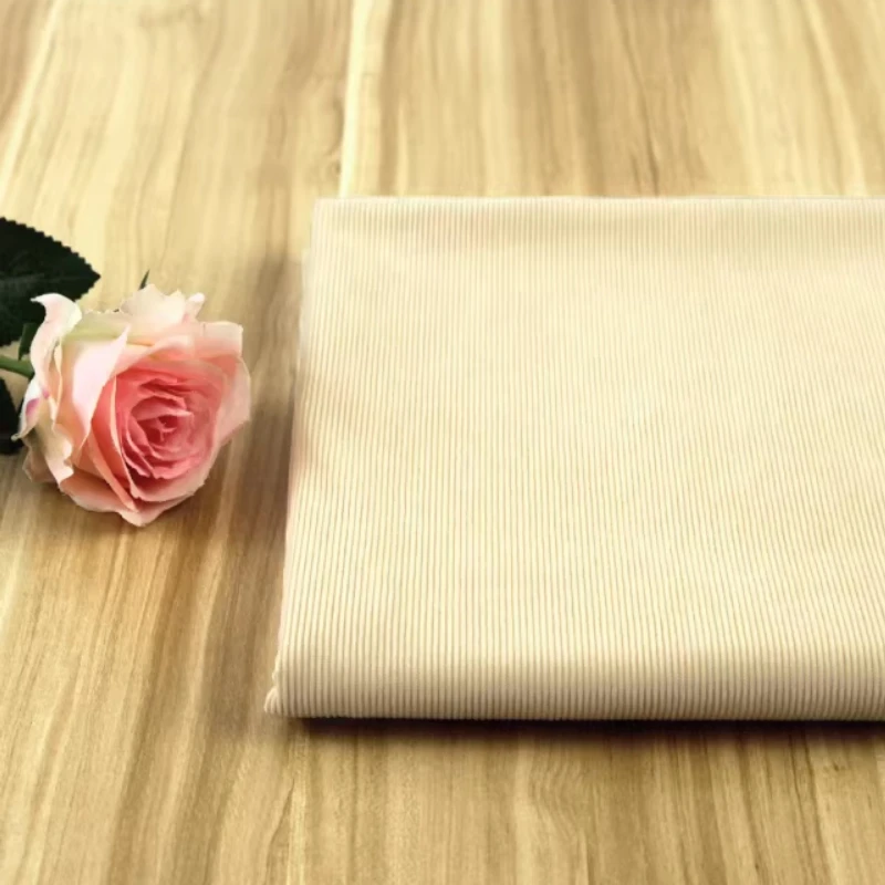 Corduroy Fabric Fine Stripe Polyester Cotton Solid Color Garment Designer Curtains Handmade DIY Home Craft Material Decoration