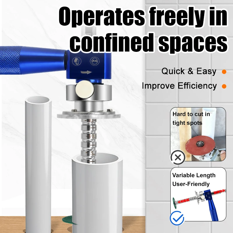 Internal Pipe Cutter: Adjustable (1/2