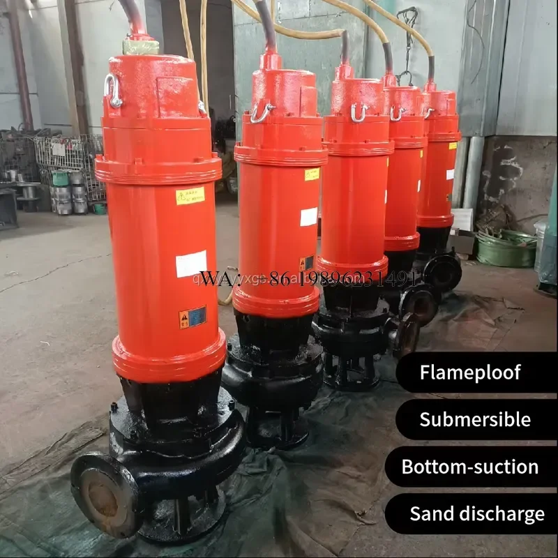 Wmwmnu Centrifugal Submersible Heavy Duty High Efficiency High Pressure Sand Water Dredging Pump for Mining and
