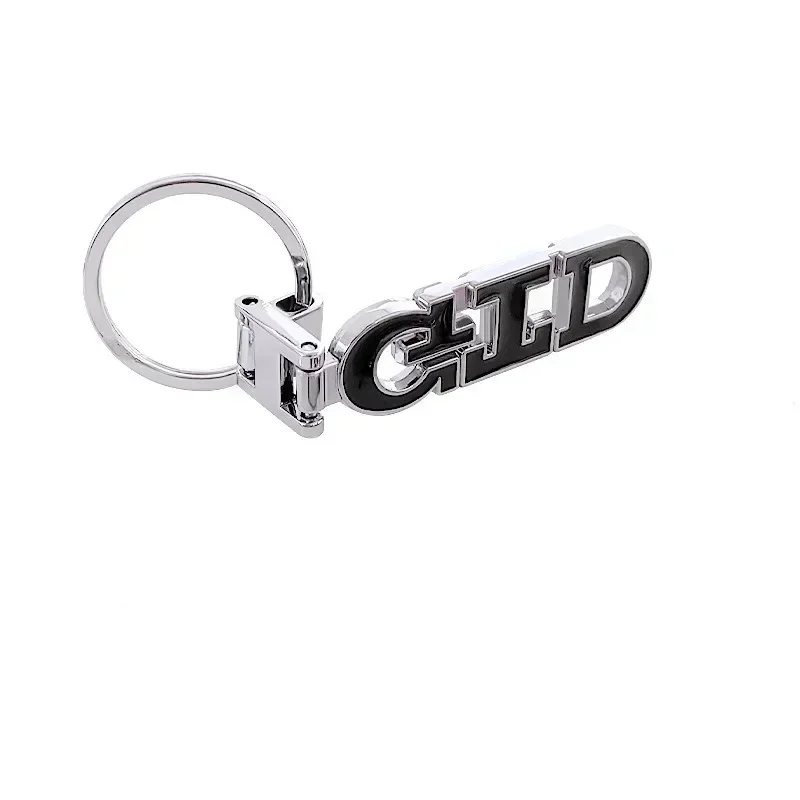 3D Metal Car Keychain Keyring Key Ring For Volkswagen GTD Logo Golf 5 7 Polo Passat Jetta Touareg Beetle Tiguan MK7 Bora