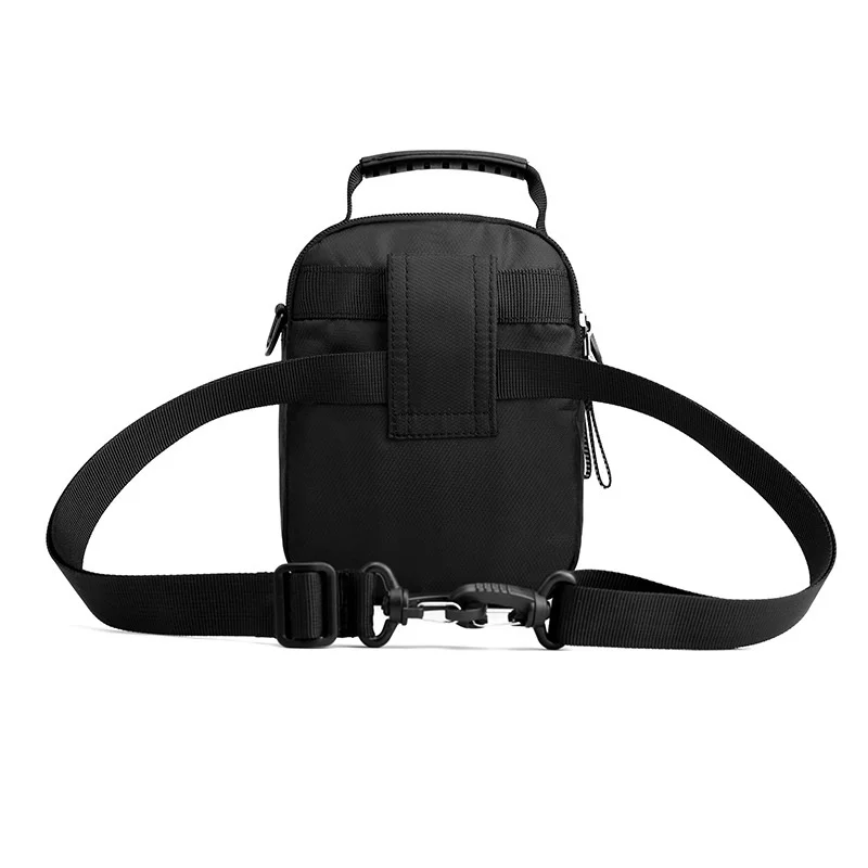 New fashion sports men's and women's messenger bag trend Korean small bag outdoor single shoulder bag wearing belt hanging bag