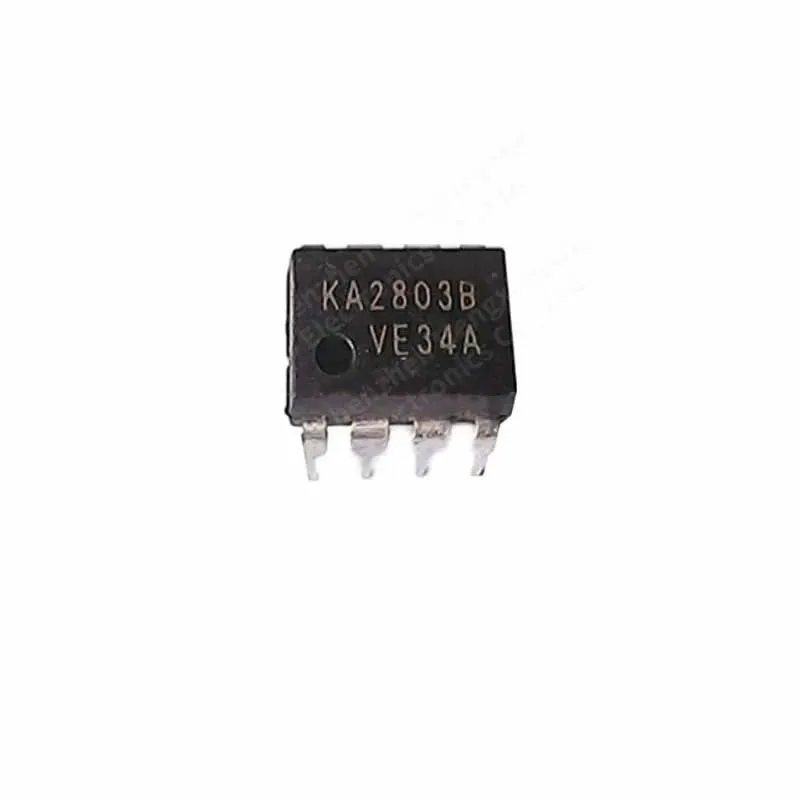 10개 KA2803B 패키지 DIP-8 아날로그 비교기 통합 전원 칩