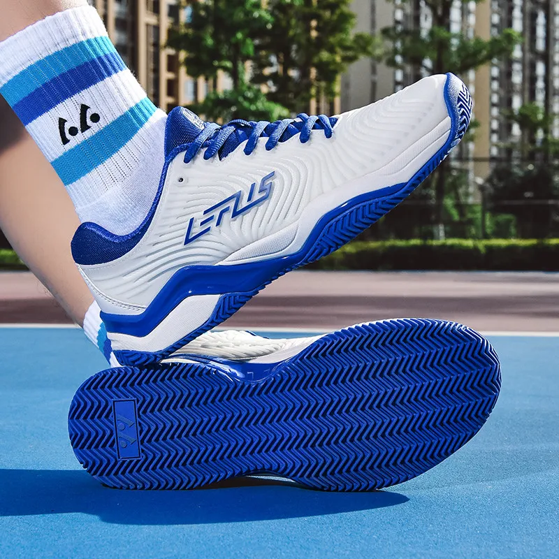 Unisex Men Women Indoor Badminton Squash Sports Shoes Ultra-light Rubber Sole Volleyball Tennis Table Tennis Training Sneakers