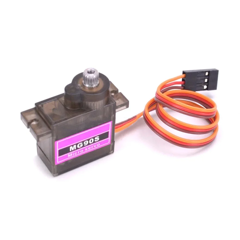 5/10/ PCS MG90S All metal gear  9g Servo SG90 Upgraded version For Rc Helicopter Plane Boat Car MG90 9G Trex 450 RC Robot