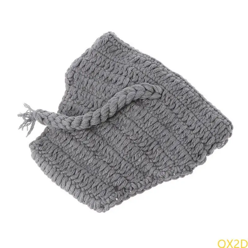 

QX2D Infant Clothes Newborn Photography Props Baby Romper with Hat for Baby Birthday