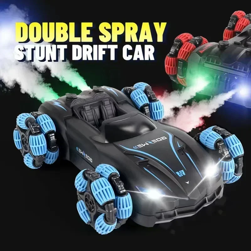 4WD RC Car Stunt Toy Remote Control Watch Gesture Sensor Rotation Electric Drift Racing Car RC Toys for Children Kid Boys Gift