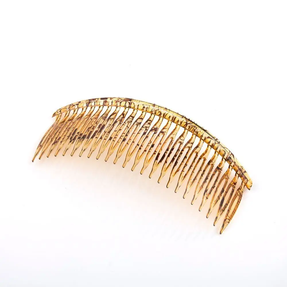 

Durable Plastic Women Accessories Girls 24 Teeth Hair Comb Hair Clip Clamp