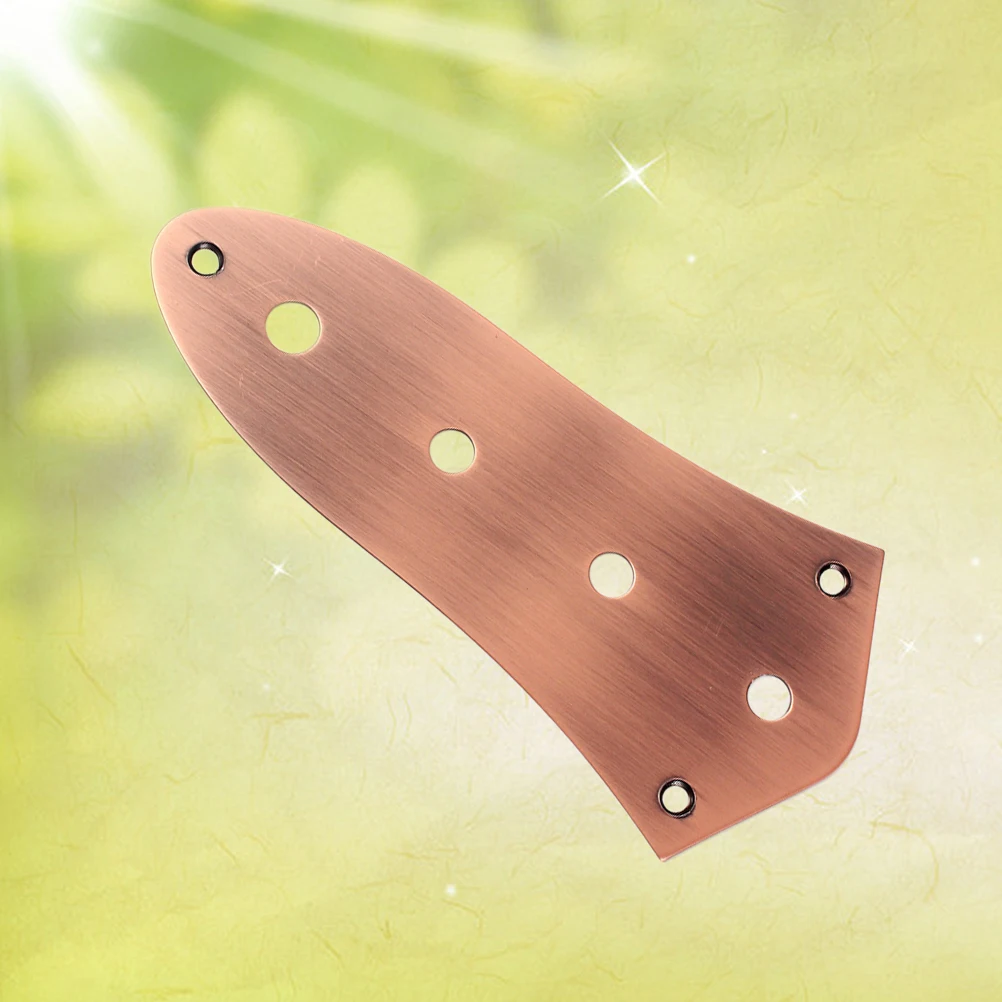

4 Hole Control Plate Aluminium Alloy Vintage Style for Electric Bass Guitar