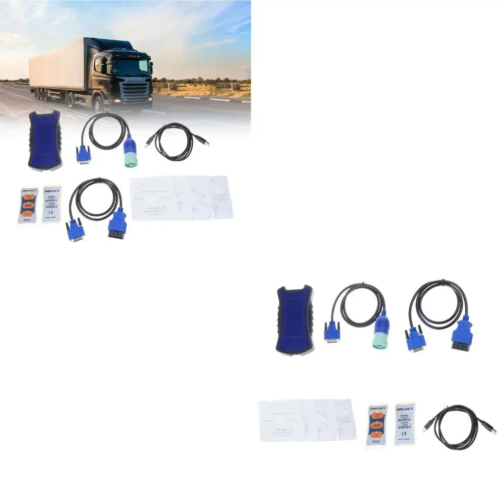 XA6H Diagnostic Tool USB Link Universal Diagnostic System Heavy Duty Scanner for Truck Excavator Fault Diagnostics Detector