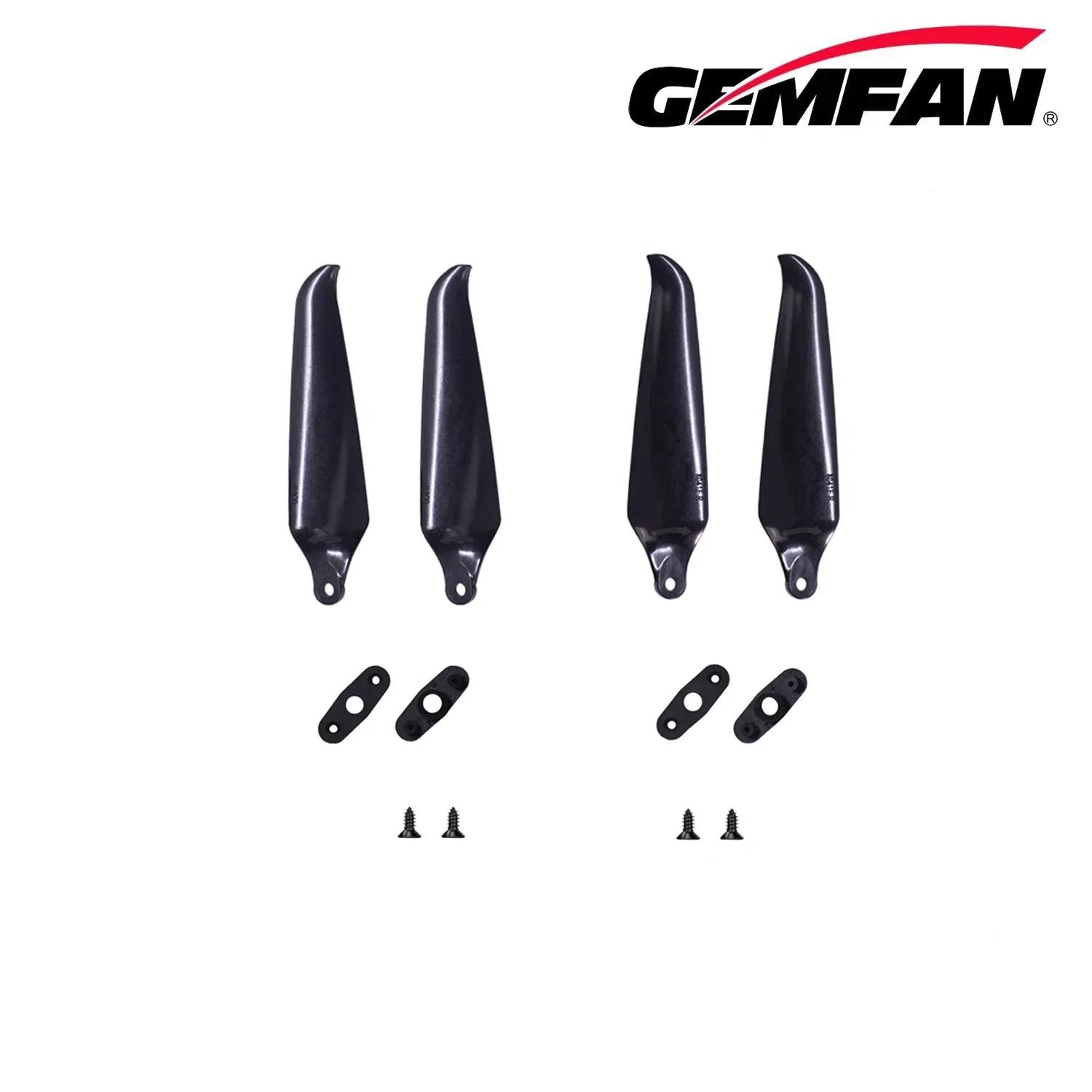 2Pairs (2CW+2CCW) Gemfan F8041 8inch Folding Propeller 2-Blade / 3-Blade Glass Fiber Nylon for FPV 8inch Long Range Drones