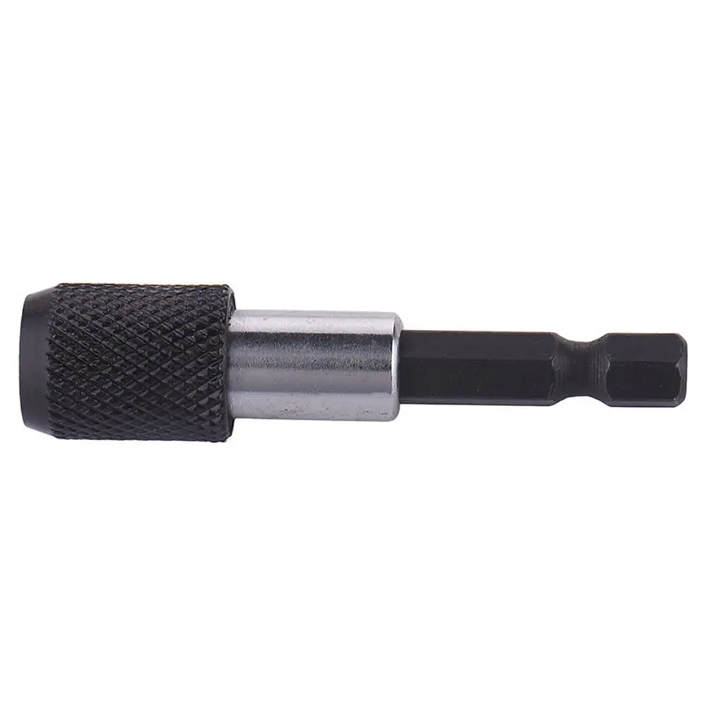 

Магнитный держатель отверток с хвостовиком 1/4 дюйма, 60 мм, быстроразъемное преобразование сверла, электрический сменный адаптер, конвертер с замком