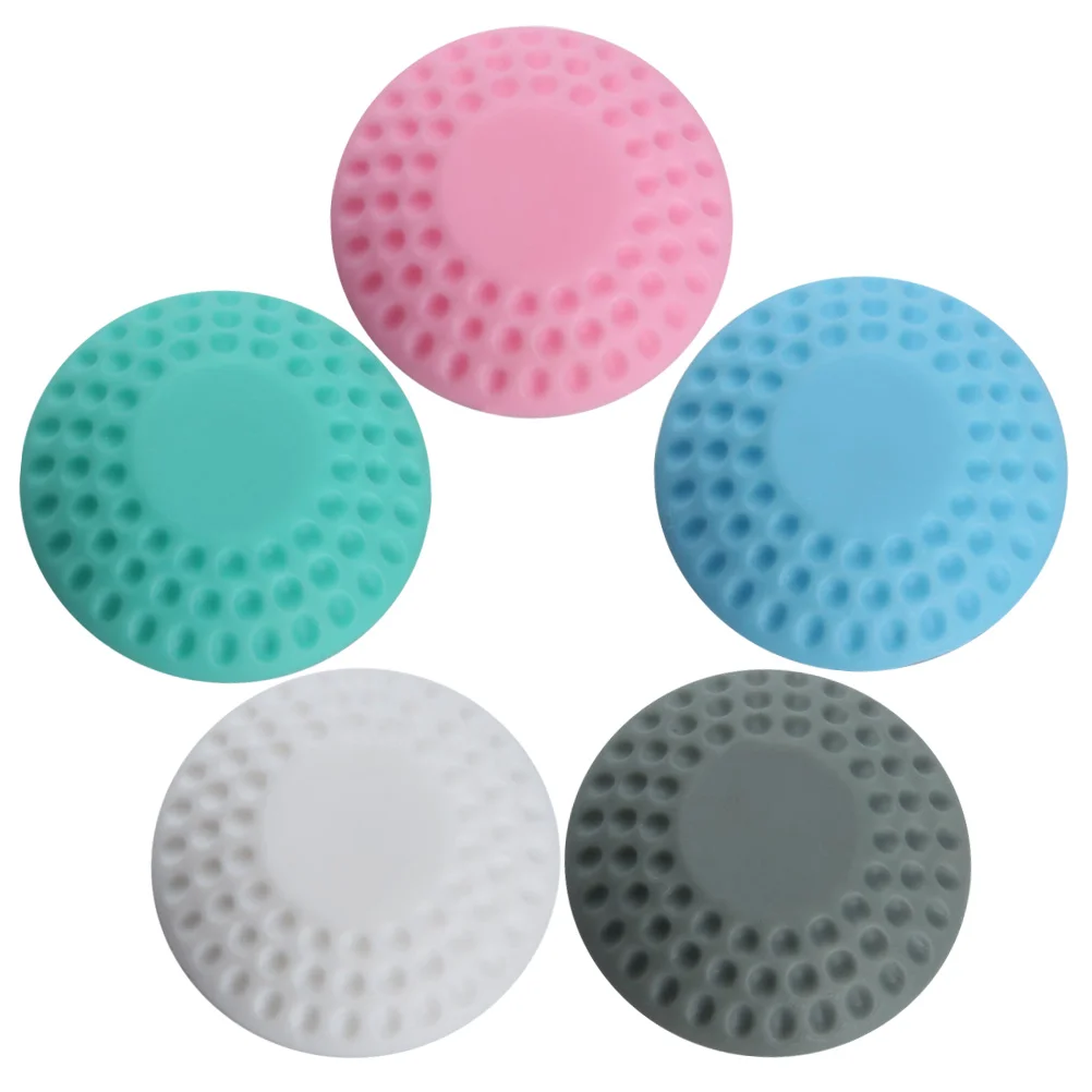 

5 Pcs Door Knob Stopper Soft Silicone Wall Protector Bumper Guard Noise Dampening Impact Absorbing Door Accessories Hardware