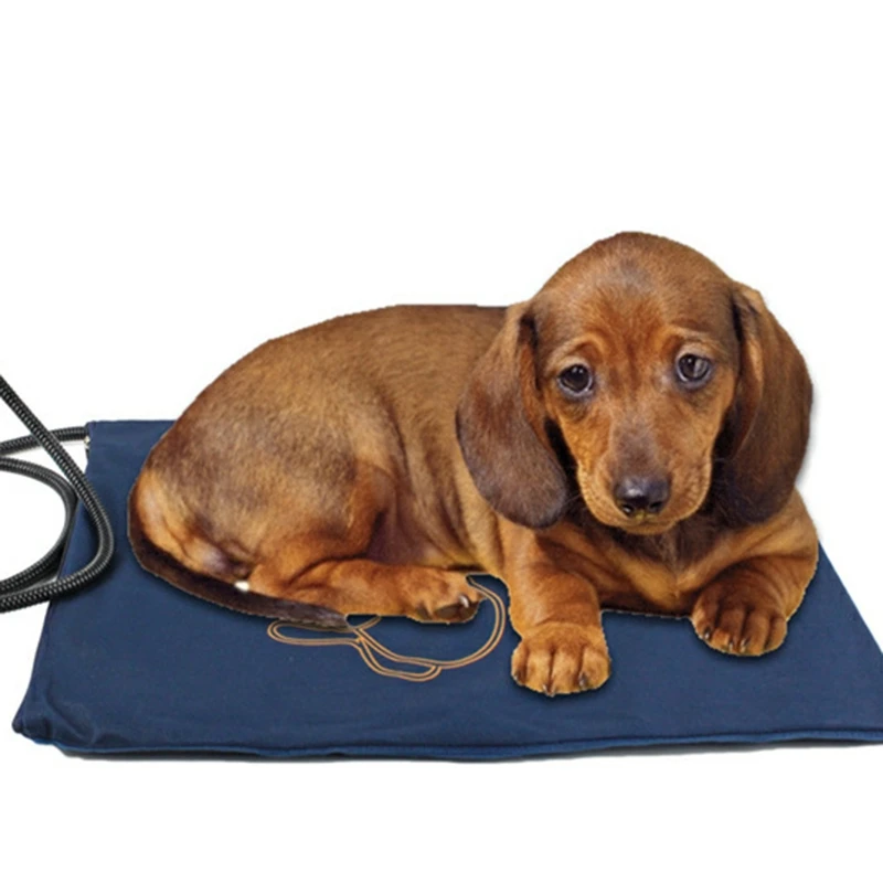 เครื่องทําความร้อนไฟฟ้าสัตว์เลี้ยงผ้าห่มไฟฟ้าเครื่องทําความร้อน Pad สุนัขแมว 7 Gears Thermostat เครื่องทําความร้อน Pad สําหรับฤดูหนาวอุ่นเตียง US Plug