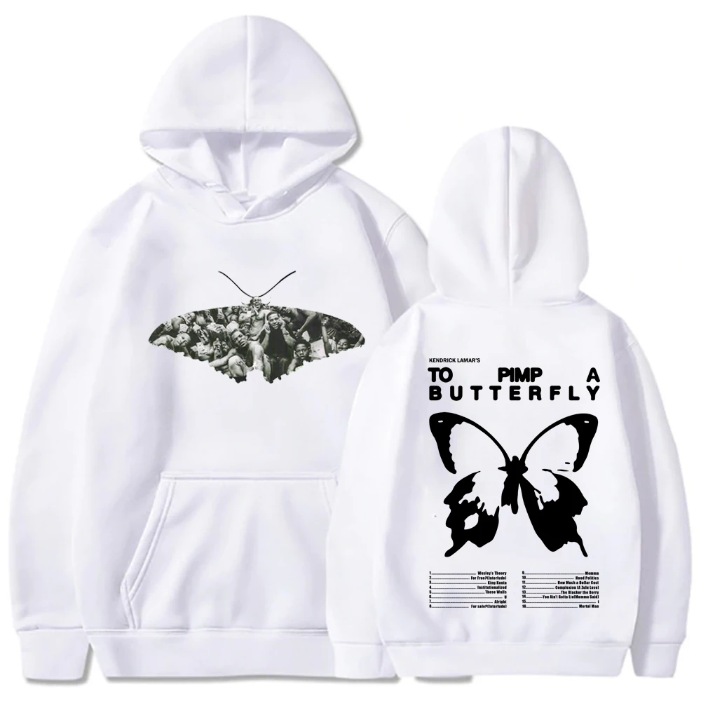 To Pimp A Butterfly Album Merch Hoodies Kendrick Lamar Álbum Hoodies