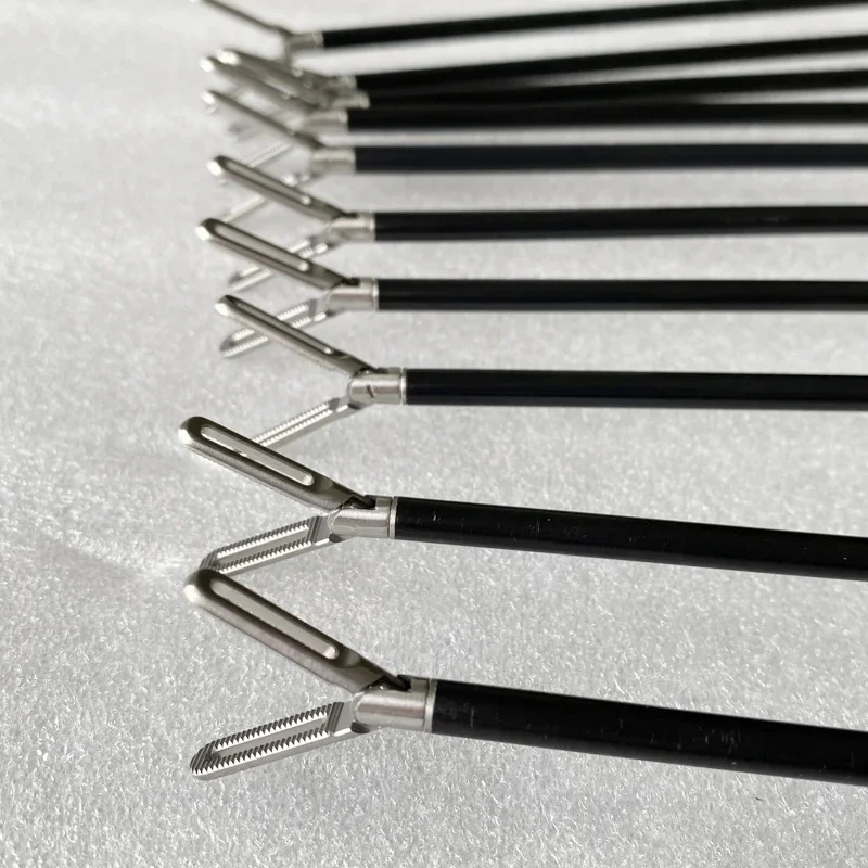Spareparts of Laparoscopic Grasping Forceps Compatible with Storz, Reusable minimal invasive surgery Grasper Durable Design