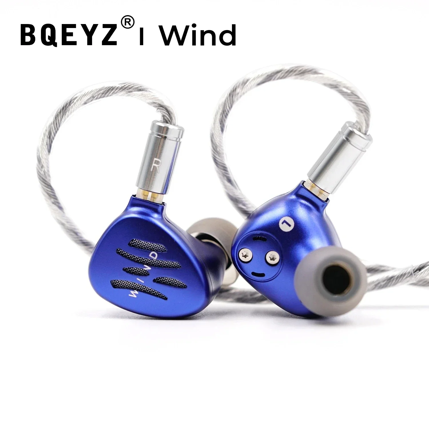 

BQEYZ WIND Bone Conduction Dynamic Driver HIFI Best In Ear Sports IEMs Earphone Monitoring Wired Earphone Weather Series