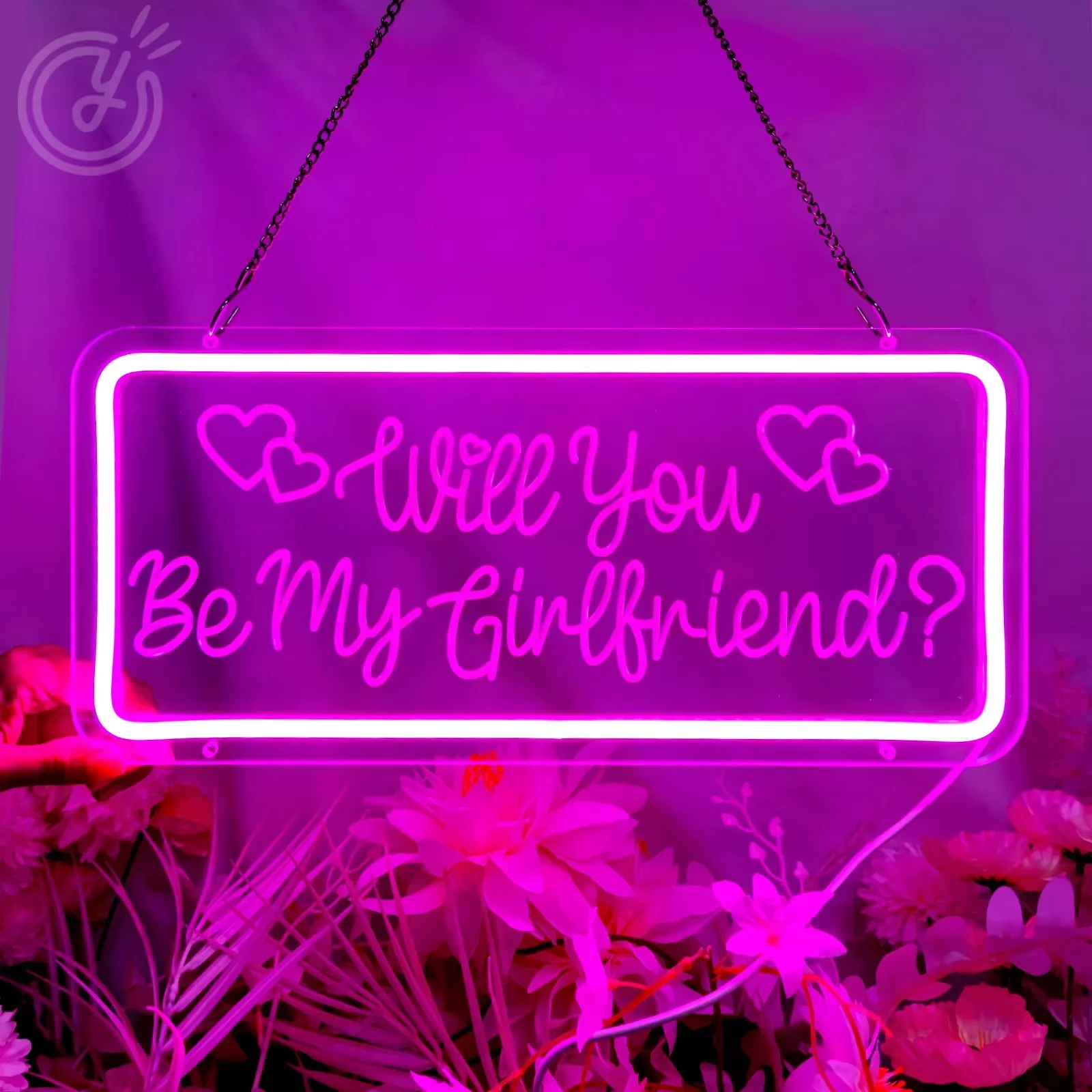 Happy Valentine's Day Neon Signs for Wall Decor,Valentine Signs for Bedroom,Valentines Day Led Lights for Wedding Girlfriend’s