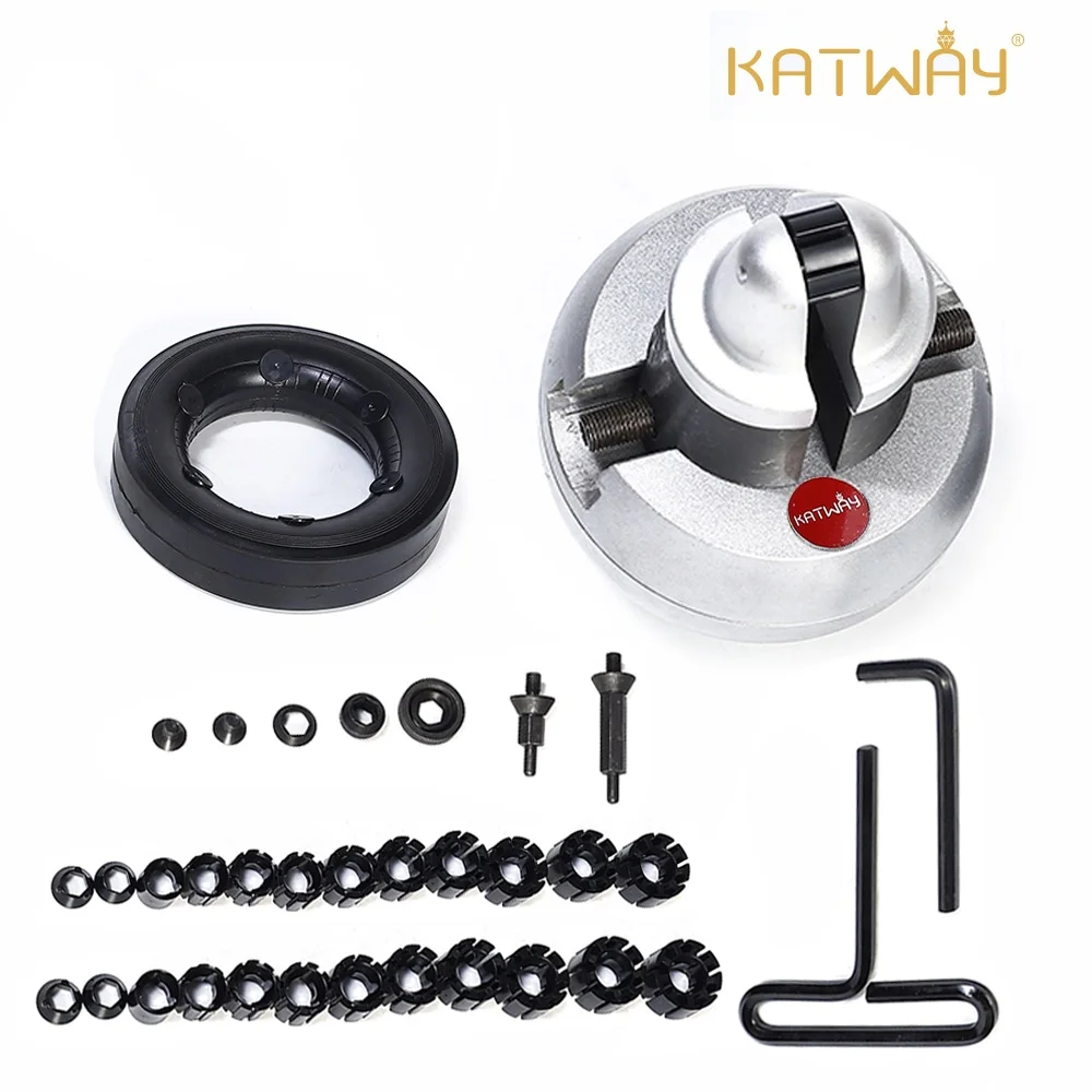 KATWAY Standard Engrave Block with Ring Holder Set Vise Ball Engravertool Jewelry DIY Machine Accessory LL-A03D