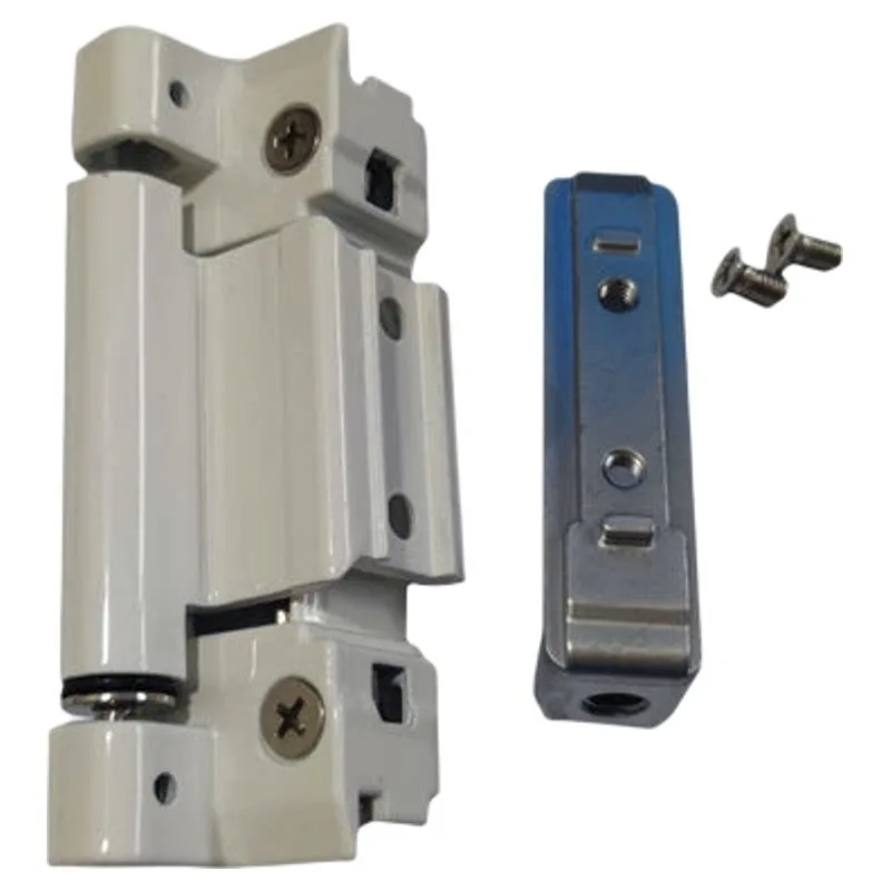 Inner Opening, Inner Inverted White, Upper and Lower Hinges, Left and Right Hinges 105 Hinges, Broken Bridge Aluminum Alloy