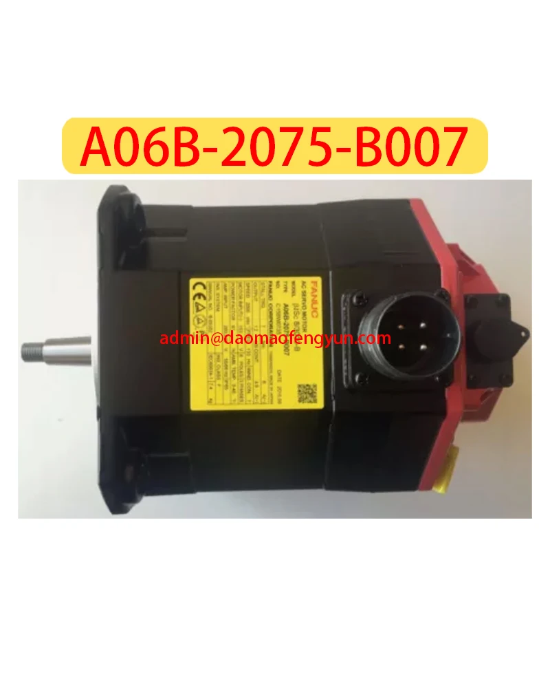 A06B-2075-B007 Used Servo Motor Tested ok，A06B 2075 B007，Fast shipping