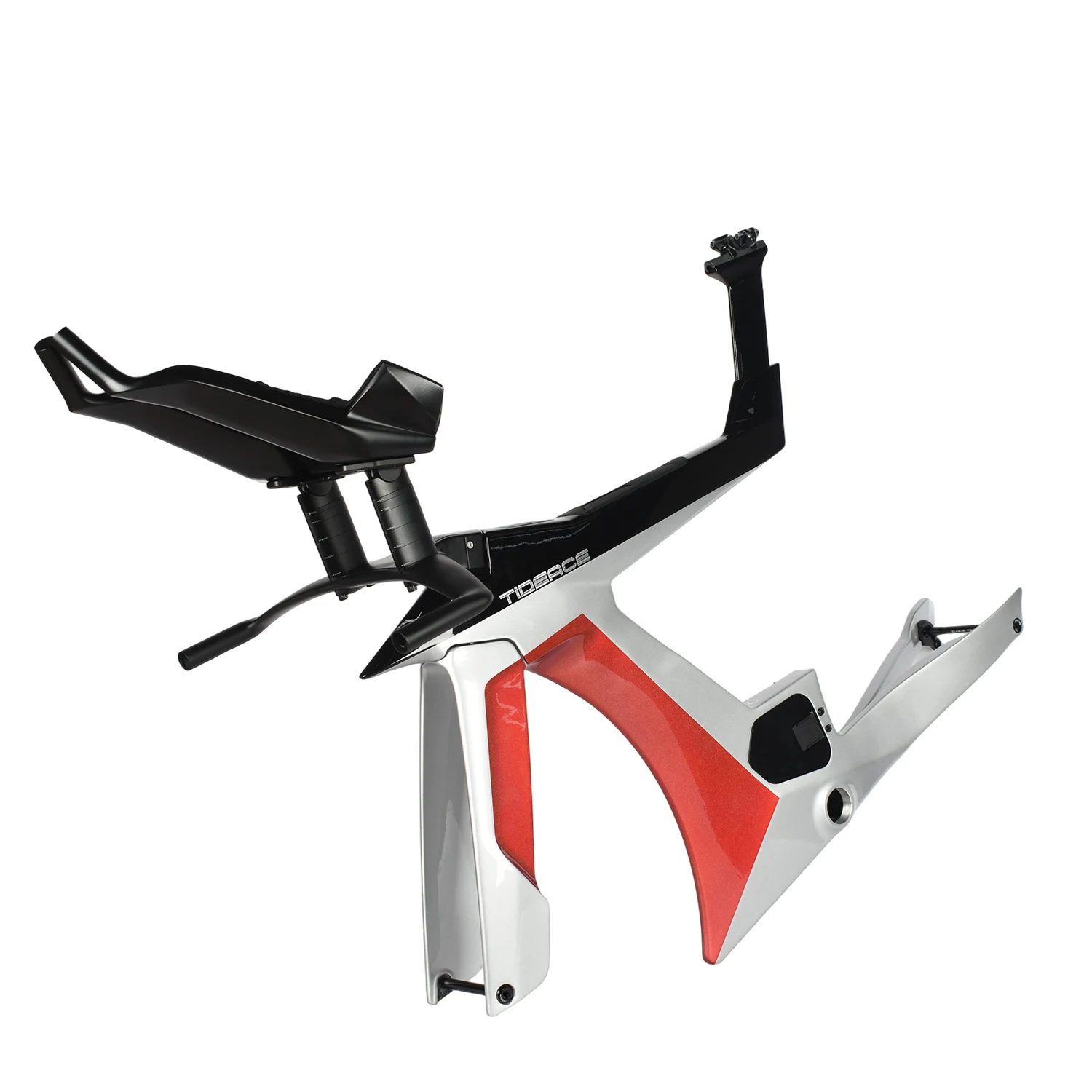 كامل ألياف الكربون الترياتلون الإطار TT الإطار لركوب الدراجات الترياتلون الوقت المحاكمة ثلاثي يحتوي على مسند الدراجة TT المقود ايرو القضبان T47 UDH