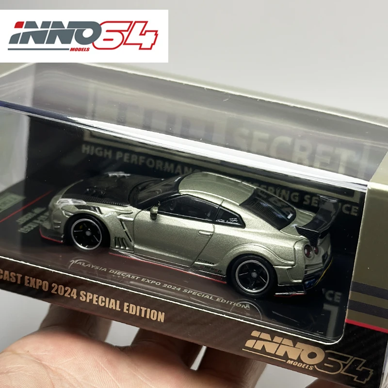 INNO 1:64 GTR R35 TOP SECRET Malaysia Diecast Model Car