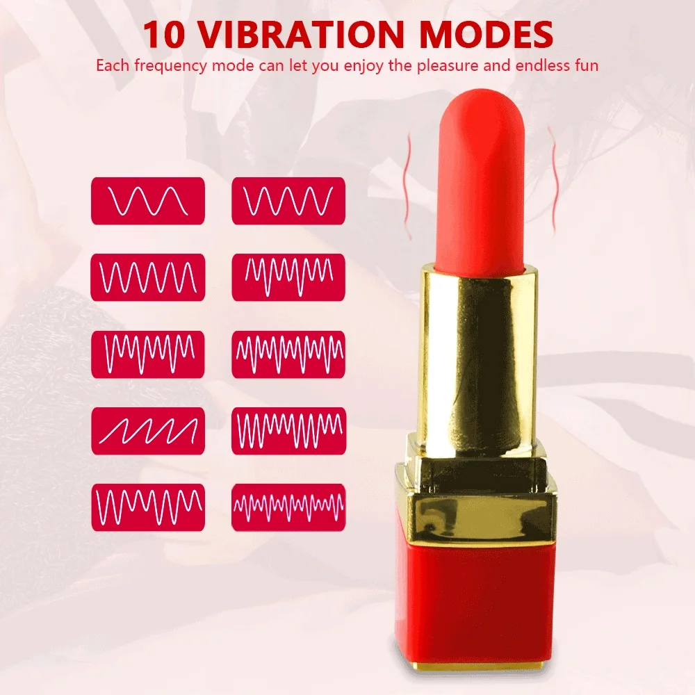 Magnetic Charging Adult Sex Toy Discreet Pocket Size Lipstick Bullet Vibrator Love Egg Clitoris Vibrator for Women Female