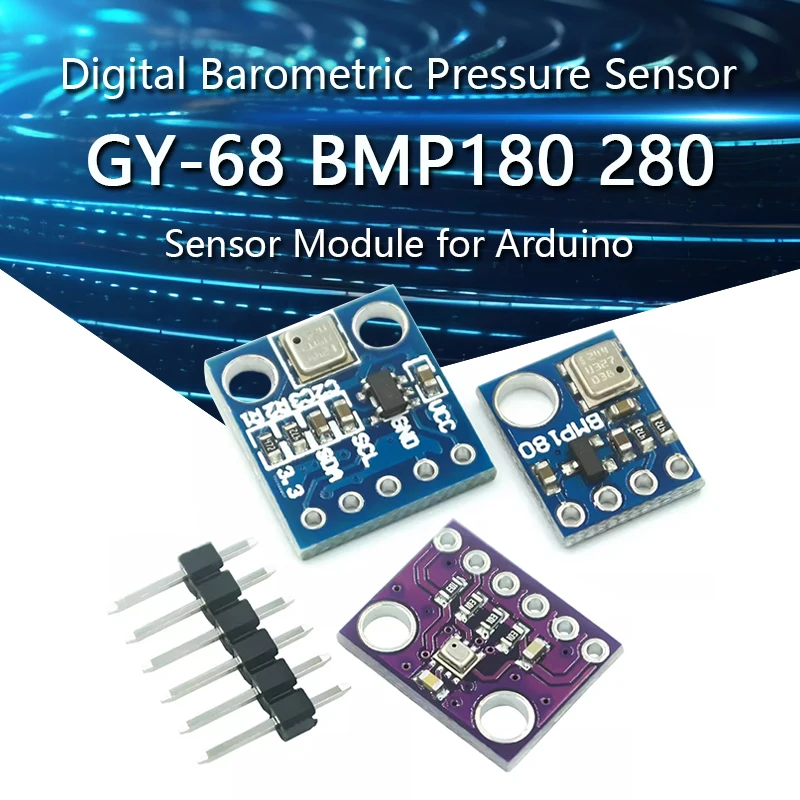 

GY-68 BMP180 BMP280 Digital Barometric Pressure Sensor Module for Arduino