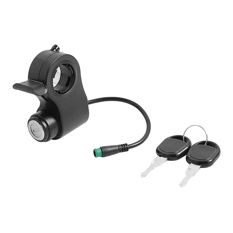 For Kukirin G2 Max/G2 Pro 5-Pin Throttle Switch Lock With Key Electric Scooter Accessory