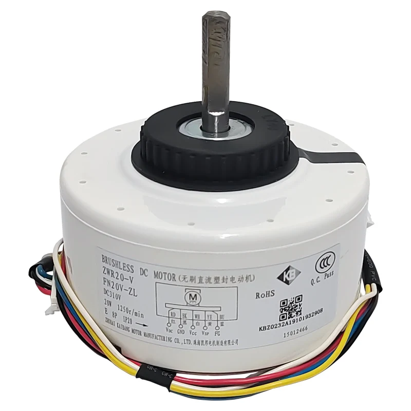 good for Gree air conditioner indoor motor ZWR20-V DC motor fan FN20V-ZL part