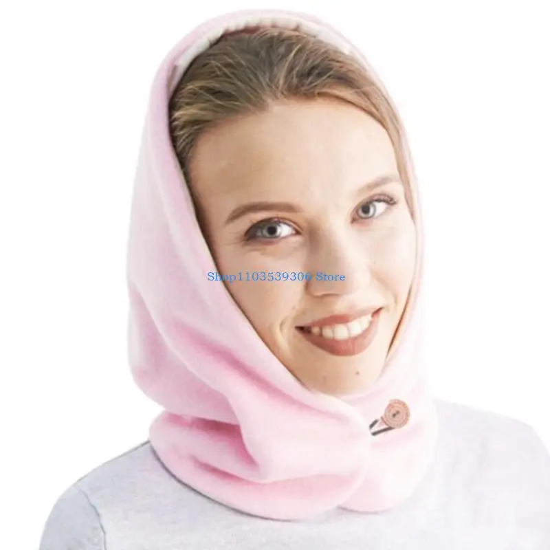 400A Soft Bouffants Hat with Buttons Stretch Bouffants Hat Foldable Breathable Hat