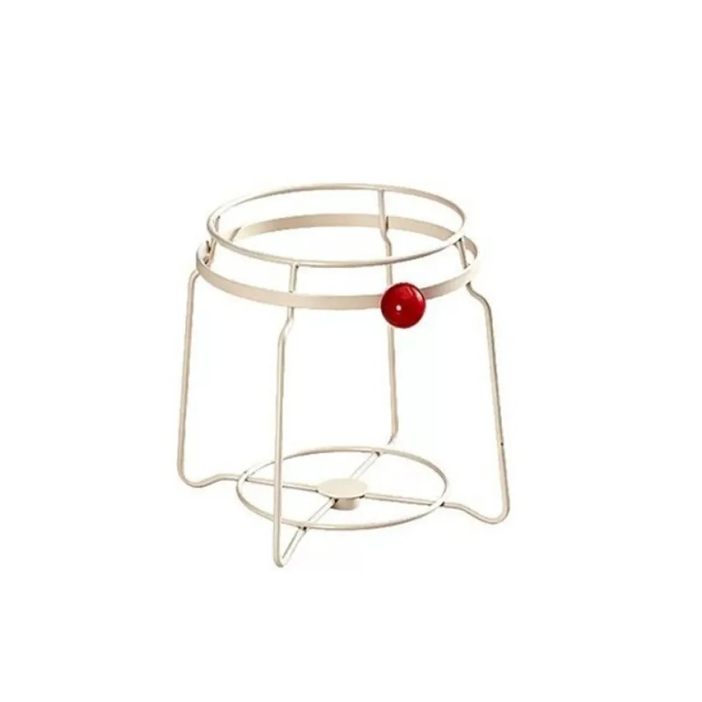 Durable Stainless Steel Trash Bag Holder Wide Opening Rust-proof Trash Bag Support Anti-slip Garbage Bag Stand Kitchen Use