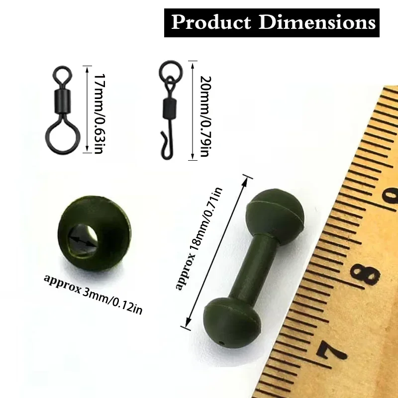 Carp fishing Chod rig kits, Beads, helicopter rigs, swivel sets, carp fishing terminal tackle, for European-Style Fishing Rigs - view 4